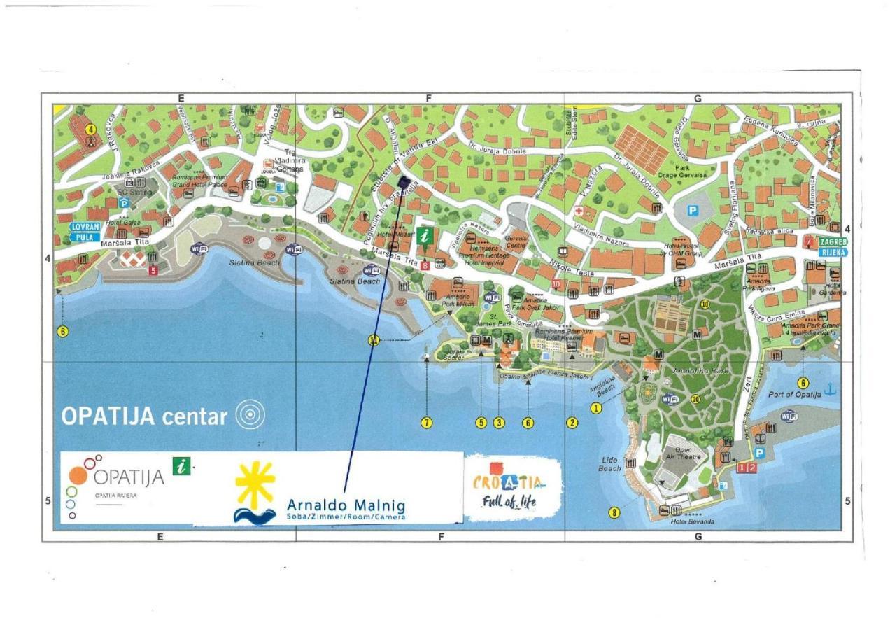 Room Malnig Opatija Ngoại thất bức ảnh